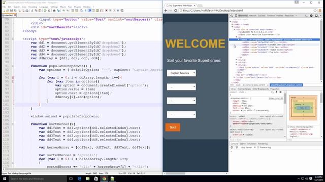 LEARN LOVE LIVE CODE - HTML5, CSS3 and JavaScript: Dropdowns and Error Handling смотреть онлайн