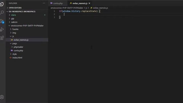 Evitar reenvío de formulario - PHP - JS - DG смотреть онлайн