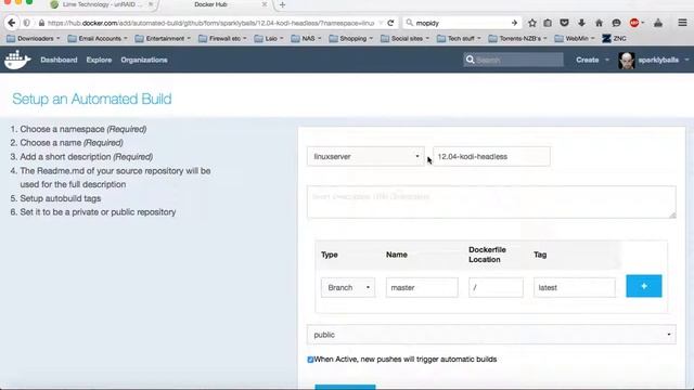 Name space docker hub смотреть онлайн