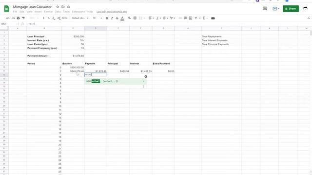 Easy Amortization Table With Extra Payments For Any Fixed-Term Loan смотреть онлайн