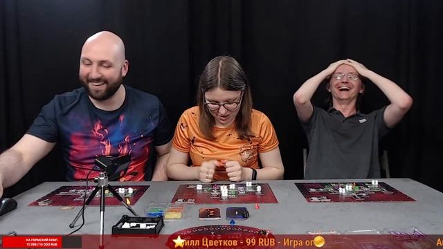 КОСМИЧЕСКИЕ ДАЛЬНОБОЙЩИКИ — летсплей настольной игры в прямом эфире на OMGames