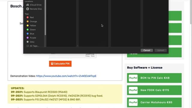 RCD500 Radio Code from Dump | Free Calculator Generator Online | Gratis | EEPROM 95640 смотреть онлайн
