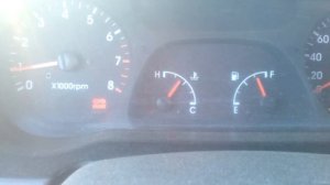 Kia Sportage 1 глюк показателя температуры двигателя