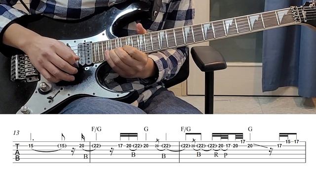 [Gary Moore] Still In Love with you Main solo (TAB)기타솔로모음1권 p63 смотреть онлайн