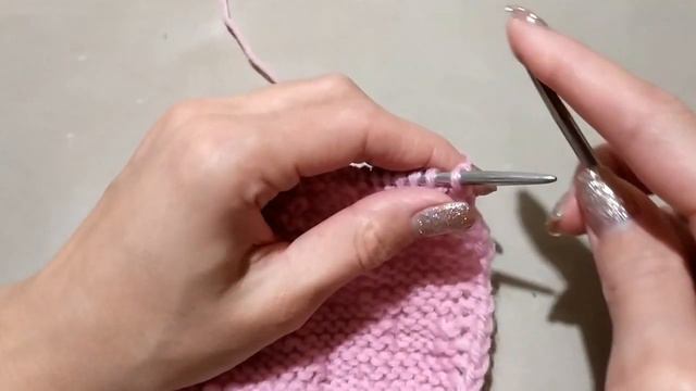 Красивая плетенка спицами. смотреть онлайн