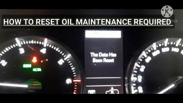 How to reset OIL MAINTENANCE REQUIRED( TOYOTA LAND CRUISER)