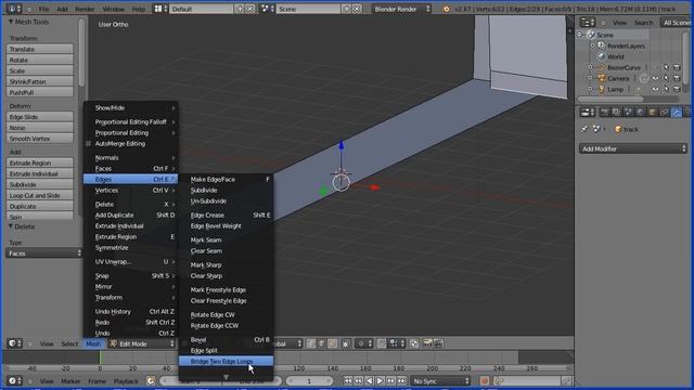Blender Tutorial Making a Racing Track for a Car Game (design from Scalectrix Track Designer) смотреть онлайн