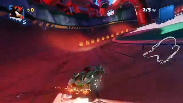 Team Sonic Racing - Solo Race - Doctor's Mine - Shadow - Expert смотреть онлайн