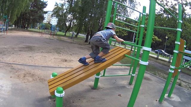 #4__тренировка на воркаут площадке. смотреть онлайн
