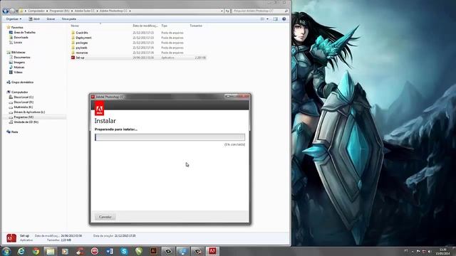 Tutorial Instalando e Ativando Photoshop CC 64X смотреть онлайн