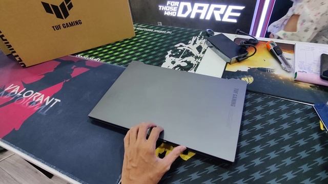 តំលៃធូរថ្លៃជាងគេបាន RTX4060 ASUS TUF GAMING F17 FX707ZV4 - I7-12700H - Ram 16GB - RTX4060 - 17.3