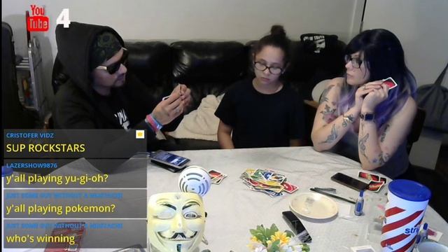 Playing UNO Cards Live ALL NIGHTER :D смотреть онлайн