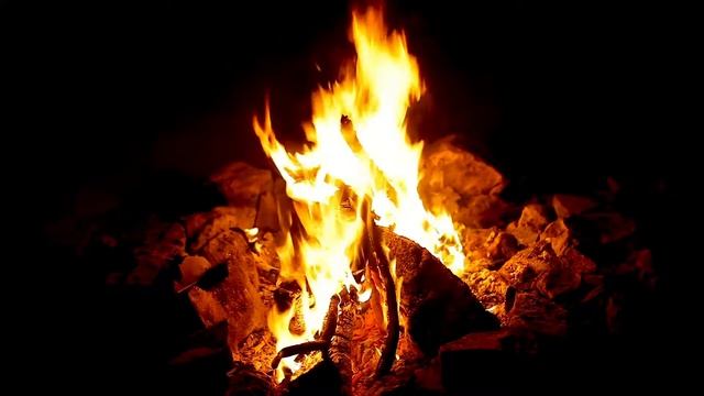 Костер. Звуки Костра и Ночи . Завораживающий огонь. смотреть онлайн