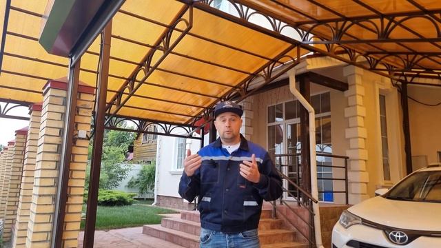 Навес своими руками смотреть онлайн