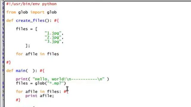 Python [glob] The Glob Module смотреть онлайн