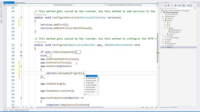 ASP.NET CORE : How to enable Cross Origin Request| CORS смотреть онлайн