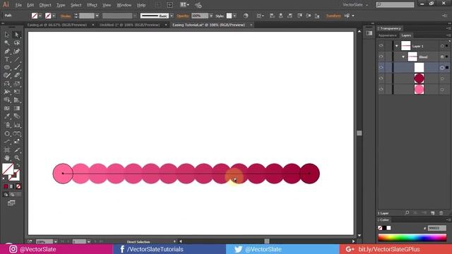 How to Modify Spacing in Blend Shapes | Illustrator Tutorial смотреть онлайн