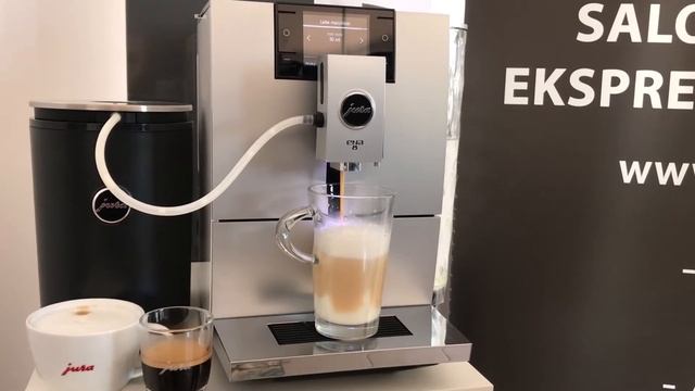 Prezentacja ekspresu do kawy Jura ENA 8 смотреть онлайн