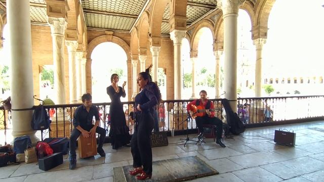 La Flamenco Dance Open Show | Mayo 2023 Ep.36 | Plaza España Sevilla #sevillanas #flamenco #sevill смотреть онлайн