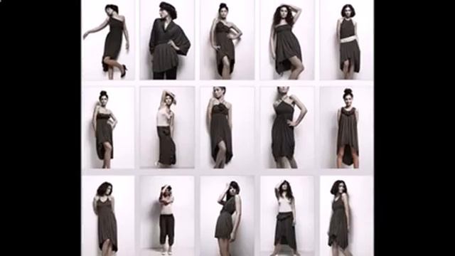 Загадочное платье - трансформер. Мода_для_стильных. смотреть онлайн