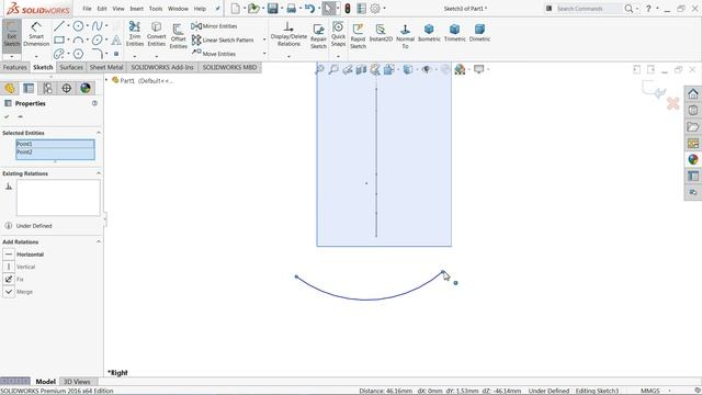 Solidworks Surface Tutorial | How to make Spoon in Solidworks смотреть онлайн
