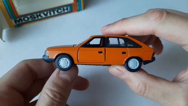 Яркая модель - радость для коллекционера! Саратовский Москвич-2141 1995 года 1:43 смотреть онлайн