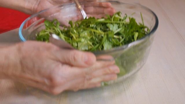 САЛАТ НА ПРАЗДНИЧНЫЙ СТОЛ! Невероятный салат с хамоном, руколой и хурмой | Jamon & Persimmon Salad