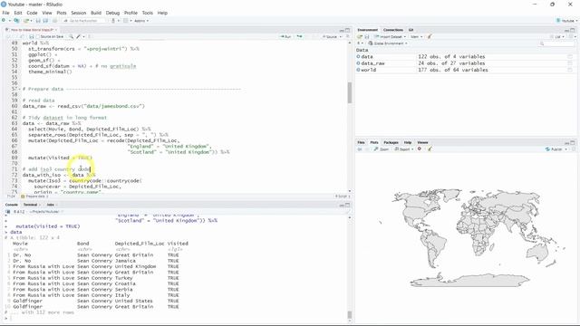 Make beautiful world maps in RStudio | R programming смотреть онлайн