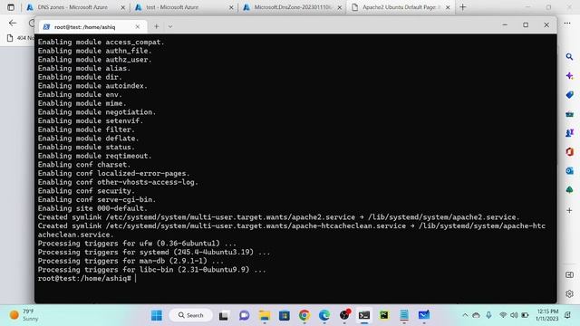 Azure DNS integration with VM смотреть онлайн