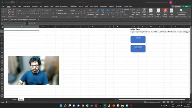 Extract Folder and SubFolder Names in Excel using VBA смотреть онлайн