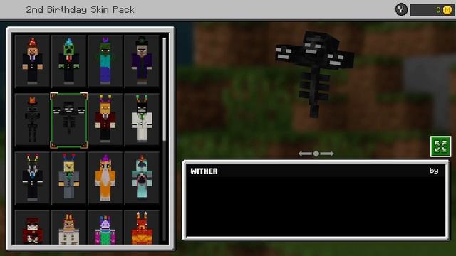 Nintendo Switch - Minecraft [This is my wither skin.] смотреть онлайн