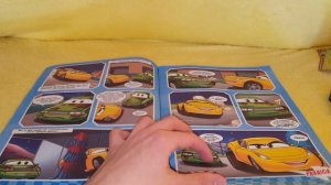 Cars 3 Magazine With King/Журнал тачки с машинкой Кинг 2019 год 1 выпуск