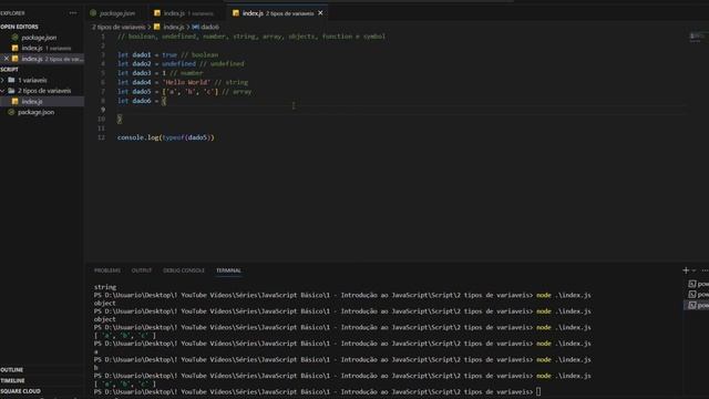 Introdução ao JavaScript: Conceitos básicos e Sintaxe смотреть онлайн