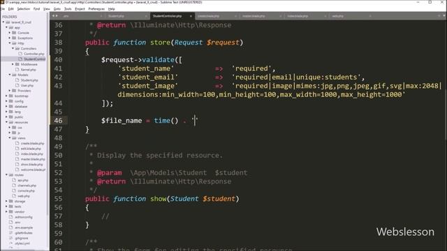 Laravel 9 CRUD Tutorial - Insert or Add Data into MySQL смотреть онлайн