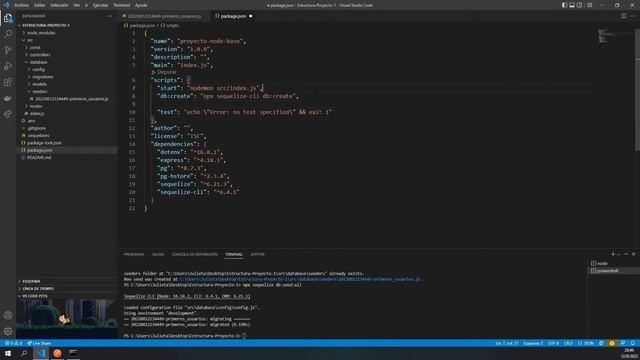Migraciones con Sequelize - Proyecto NodeJS | JL смотреть онлайн