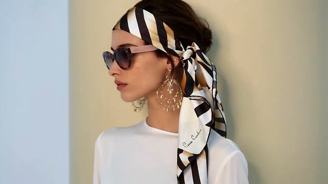 Pierre Cardin Scarf SS 2016 смотреть онлайн