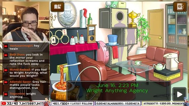Turnabout Corner - REAL Lawyer Plays Apollo Justice: Ace Attorney (Blind) | VOD Cut (Part 2) смотреть онлайн