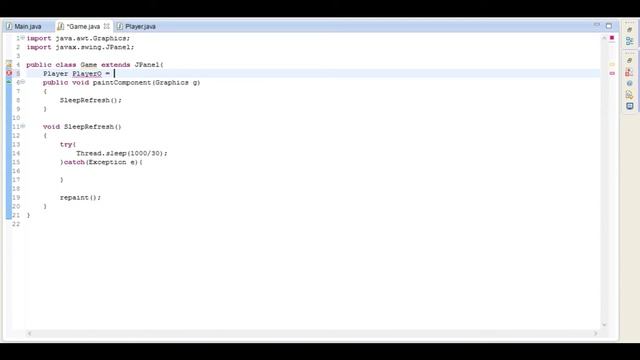 Java Game Development #1: Running JFrame + Player Movement смотреть онлайн