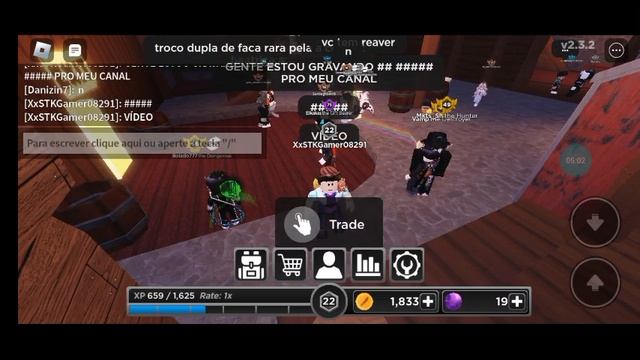 Trade Server STK Survive The Killer Roblox смотреть онлайн