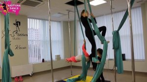 СЛОЖНЫЕ ТРЮКИ ? ВОЗДУШНЫЕ ПОЛОТНА ? Воздушная гимнастика ?♂️