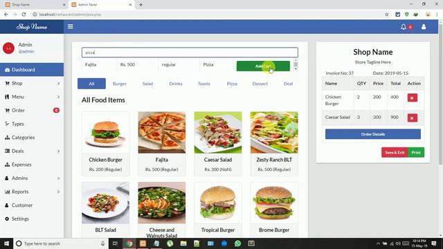 Online Ordering and Point of Sale (POS) in PHP MYSQLi - Zeero Plus смотреть онлайн