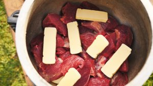 Рецепт говядины из СССР. Мясо по-кремлевски в афганском казане