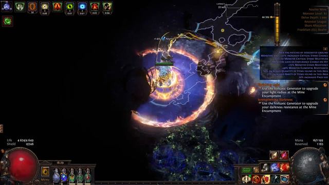[PoE 3.22] Hitting Depth 6000 | EoW Brand PF | Deep Delve смотреть онлайн
