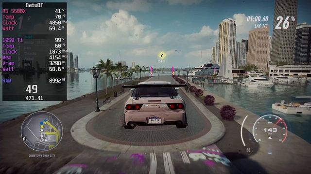 Need for Speed Heat | GTX 1050 Ti | ALL SETTINGS смотреть онлайн