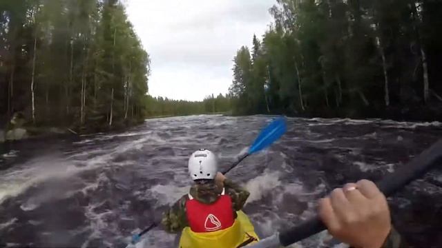 Пороги. Байдарка Викинг 3.8с. Карелия 2020 смотреть онлайн