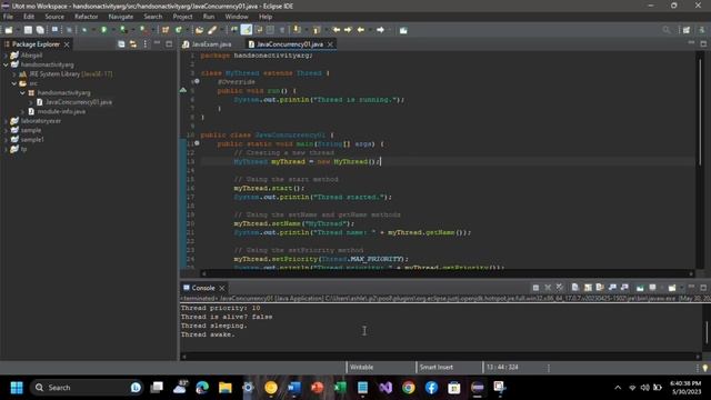 Computer Programming 2 – SY2223-2T | 09 Concurrency (Finals) | Hands-On Activity - ARG смотреть онлайн