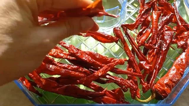 Как сушить красный перец ? смотреть онлайн