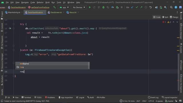 Retrieve data from Firestore using Jetpack Compose - Android Studio Tutorial смотреть онлайн