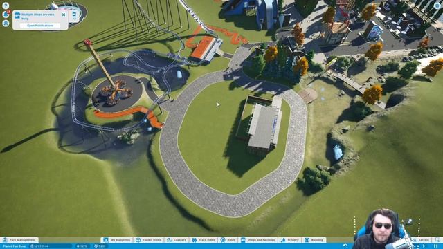 ROLLER COASTER BUILDING SIMULATOR - Building new& Magnficiant Classic Theme Park in Planet Coaster смотреть онлайн