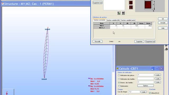Tutoriel Autodesk Robot (RSA 2010) : Panne de Charpente Partie 2 sur 3 смотреть онлайн